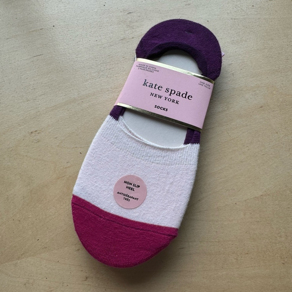 Kate Spade liner socks